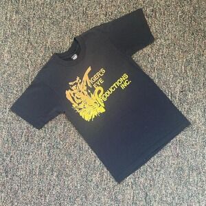Vintage 90s Single Stitch Made in USA Tiger Productions Tee